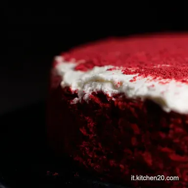 Red Velvet Cake: Un Classico Americano Rivisitato! Scheda ricetta