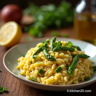 Ricette Vegane Primaverili Risotto Asparagi e Limone Da Leccarsi I Baffi Scheda ricetta