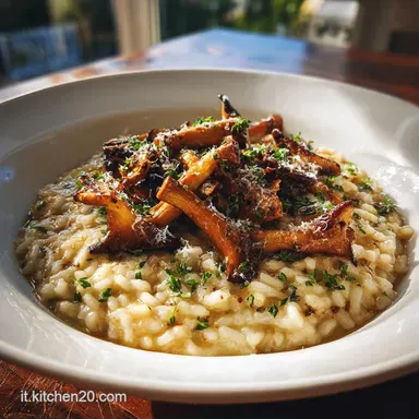 Risotto ai Funghi Porcini per 4 Persone Scheda ricetta