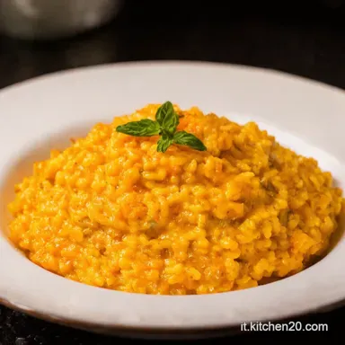 Risotto alla Zucca La Ricetta Cremosa che Scalda il Cuore Scheda ricetta