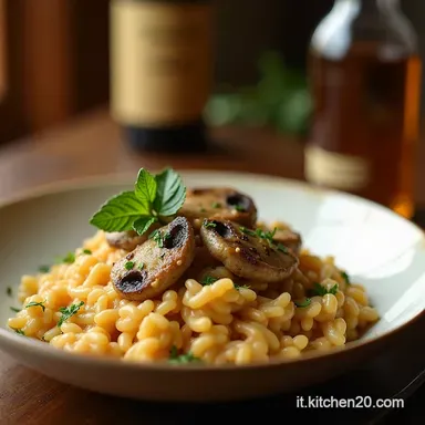 Ricetta Risotto al Pollo e Funghi Cremoso e Garantito Scheda ricetta