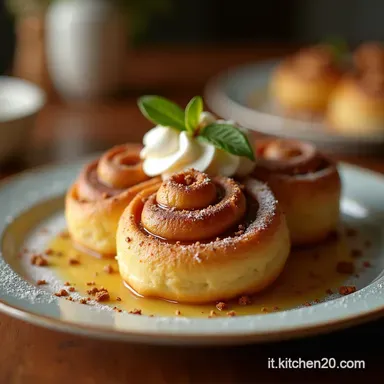 Cinnamon Rolls con Panna Pesante Soffici e Umidi Come in Pasticceria Scheda ricetta