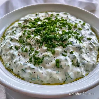 Salsa Allo Yogurt Light per 4 Persone Scheda ricetta