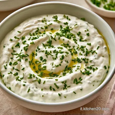 Salsa Di Yogurt Greco Alle Erbe Cremosa Scheda ricetta