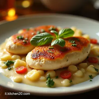 Scaloppine di Pollo al Latte e Piselli Ricetta Facile e Cremosa Scheda ricetta