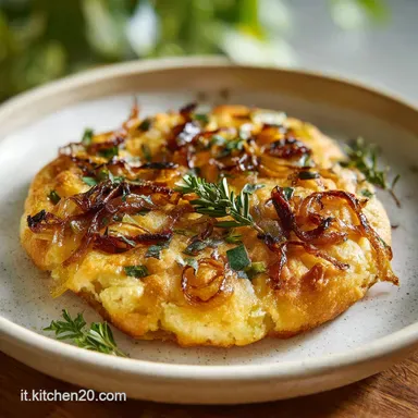 Schiacciata Alle Cipolle: Croccantezza in 40 Minuti Scheda ricetta