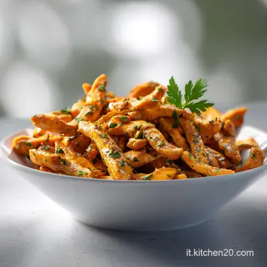 Ricetta Straccetti di Pollo Saporiti: Pronti in 20 Minuti Scheda ricetta