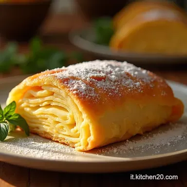 Strudel di Mele con Pasta Sfoglia Pronta Facile e Veloce Scheda ricetta
