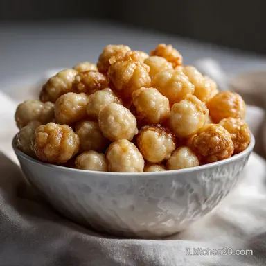 Dolci Classici di Natale: Struffoli Napoletani Croccanti Scheda ricetta