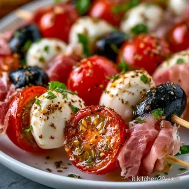 Stuzzichini Freddi con Prosciutto Crudo Scheda ricetta