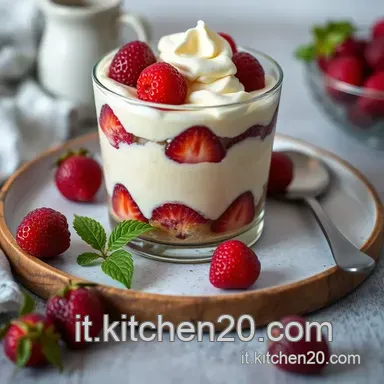 Tiramis&ugrave; alle Fragole: La Ricetta Facile che Profuma d'Estate! Scheda ricetta