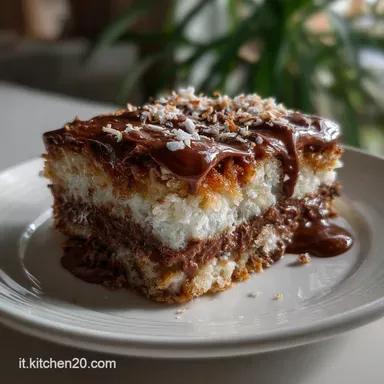 Torta al Bicchiere Cocco e Nutella Veloce - Dessert Monoporzione Scheda ricetta