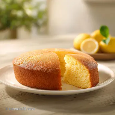 Torta Cremosa Limone per 8 Persone Scheda ricetta