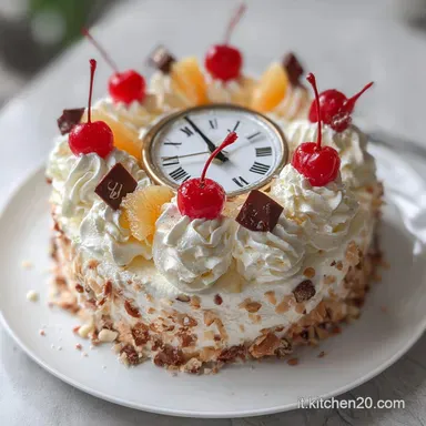 Torta di Capodanno - Ricetta con Crema Setosa Scheda ricetta