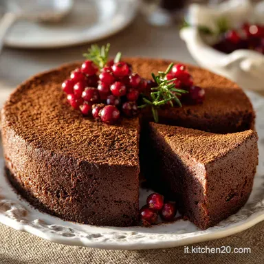 Torta di Natale senza Farina: Ricetta fondente e leggera (Gluten Free) Scheda ricetta