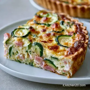 Torta Salata Zucchine in 40 Minuti Scheda ricetta