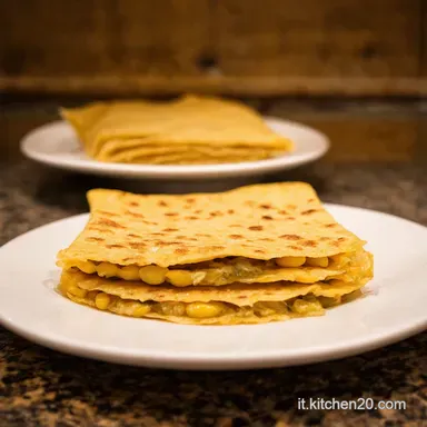 Tortillas di Mais Fatte in Casa Sapore Autentico Scheda ricetta