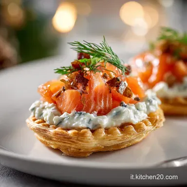 Antipasti di Natale: Vol-au-vent Salmone e Mascarpone da fare il giorno prima Scheda ricetta