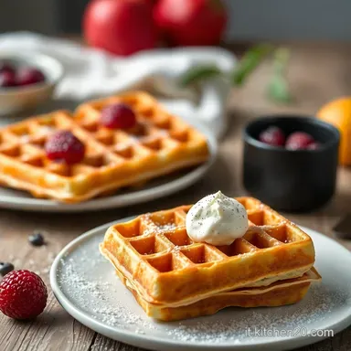 Waffles Croccanti: La Ricetta che ti Abbraccia! Scheda ricetta
