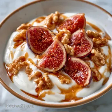 Yogurt Fichi e Noci in 13 Minuti Scheda ricetta