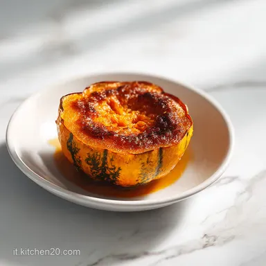 Ricetta con Zucca al Forno: Contorno Caramellato per 4 Persone Scheda ricetta