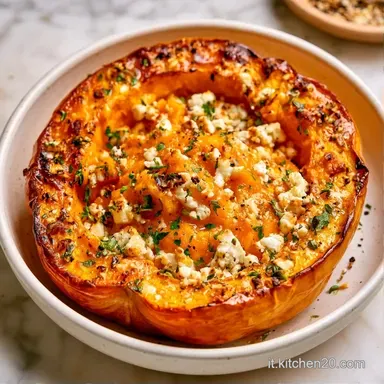 Zucca Delica Ripiena per 5 Persone Scheda ricetta