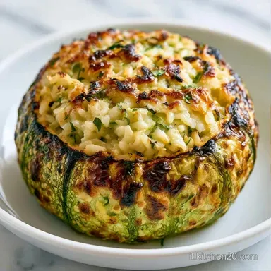 Zucchine Tonde Ripiene Di Riso per 4 Scheda ricetta