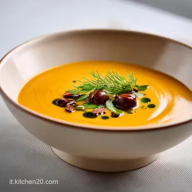 Zuppe Invernali: Vellutata di Ceci e Castagne al Profumo Scheda ricetta