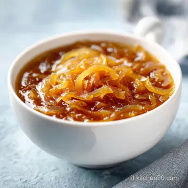Zuppa Di Cipolle Ricetta Nonna per 4 Scheda ricetta