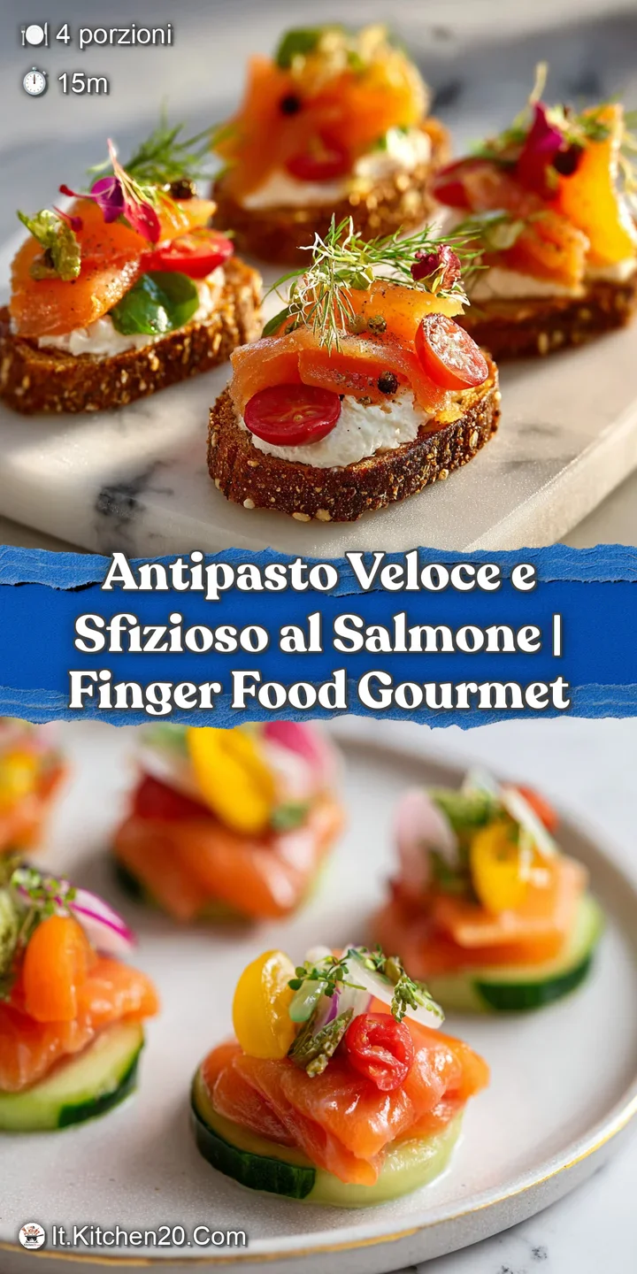 Close-up of flaky, pink salmon with a golden crust against bright red tomatoes and green herbs.