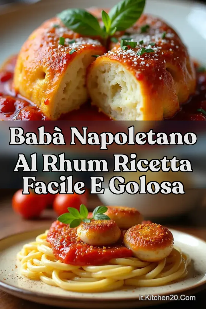 Bab&agrave; Napoletano al Rhum Ricetta Facile e Golosa