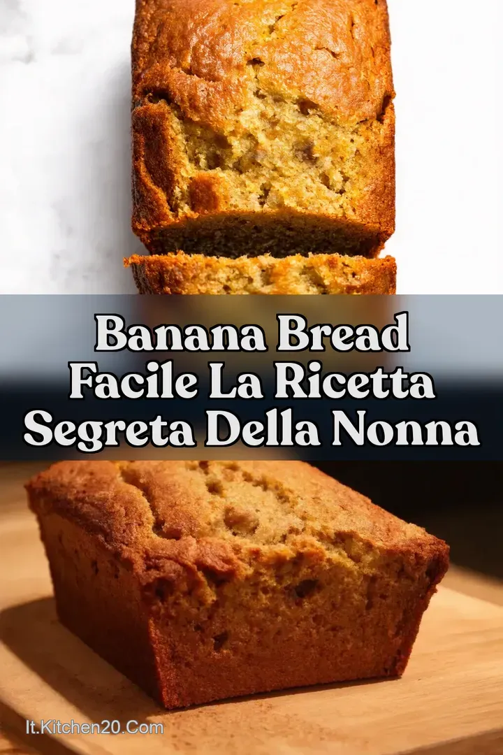 Banana Bread Facile la ricetta segreta della Nonna