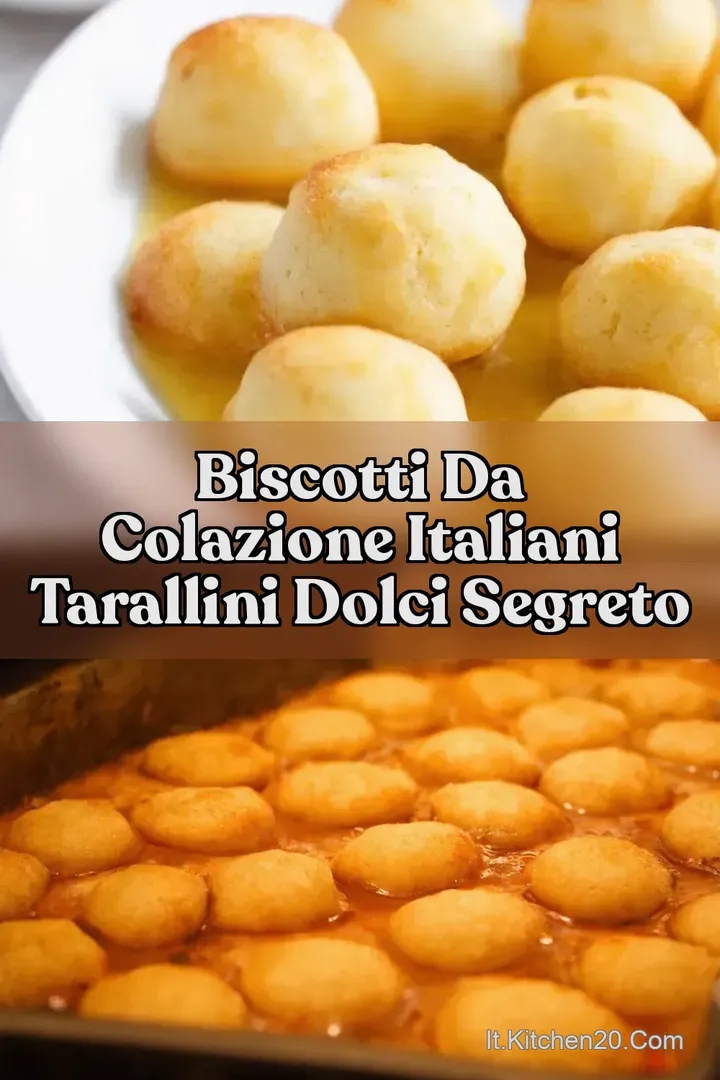 Biscotti da Colazione Italiani Tarallini Dolci Segreto