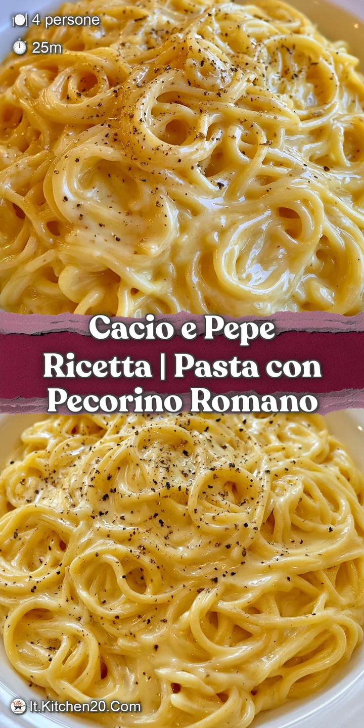 Dettaglio ravvicinato di pasta cremosa e lucida, con grani di pepe nero che risaltano sulla salsa bianca densa.