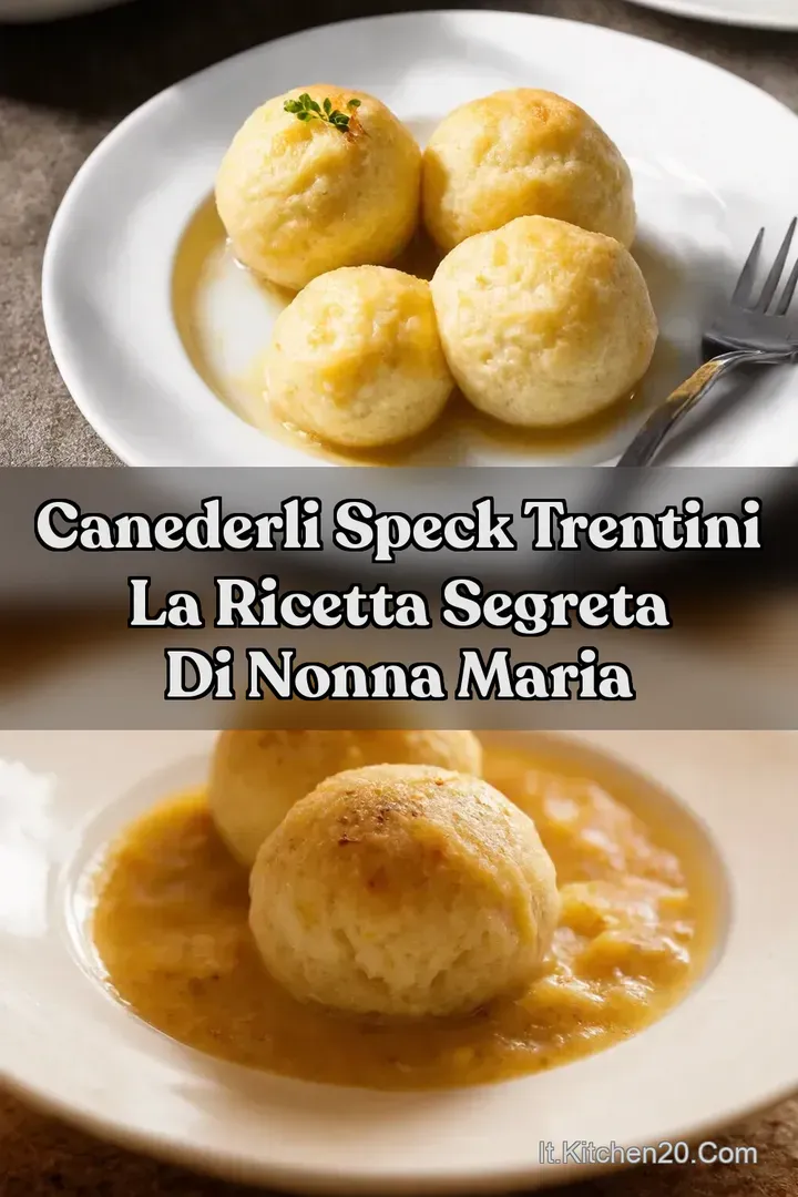 Canederli Speck Trentini La Ricetta Segreta di Nonna Maria