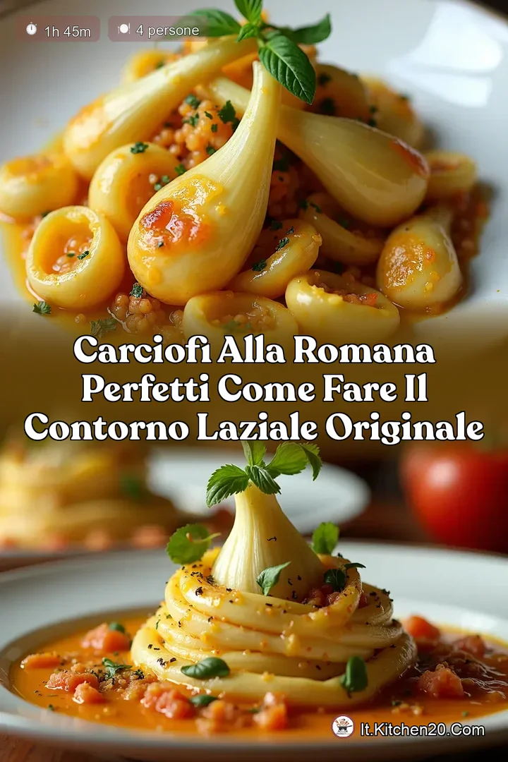 Carciofi alla Romana Perfetti Come Fare il Contorno Laziale Originale