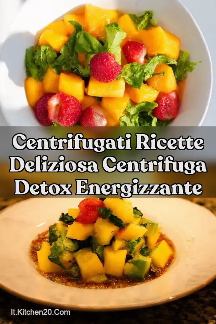 Centrifugati Ricette Deliziosa Centrifuga Detox Energizzante