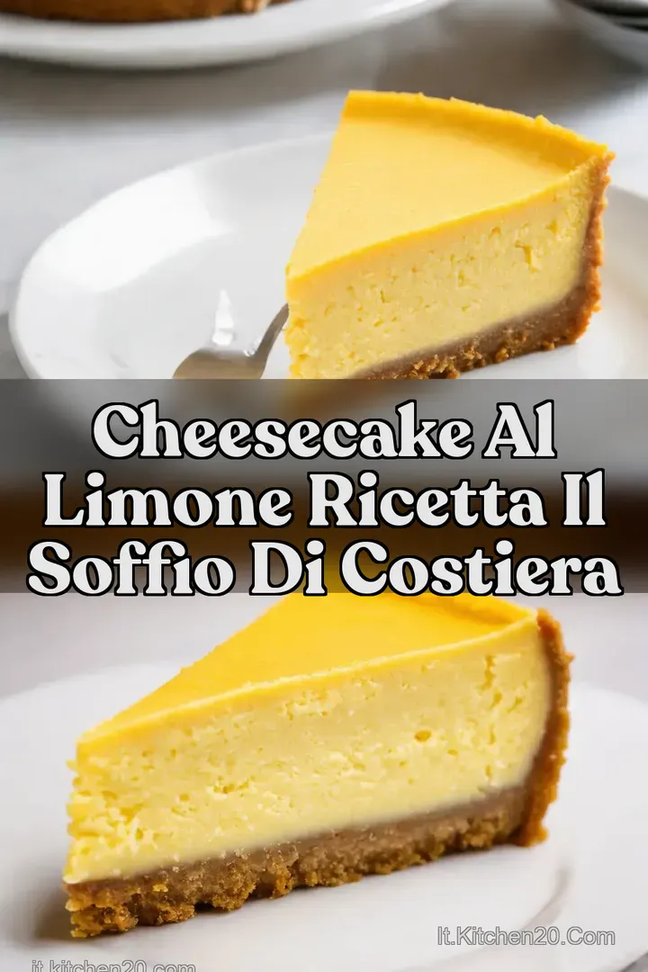 Cheesecake al Limone Ricetta Il Soffio di Costiera