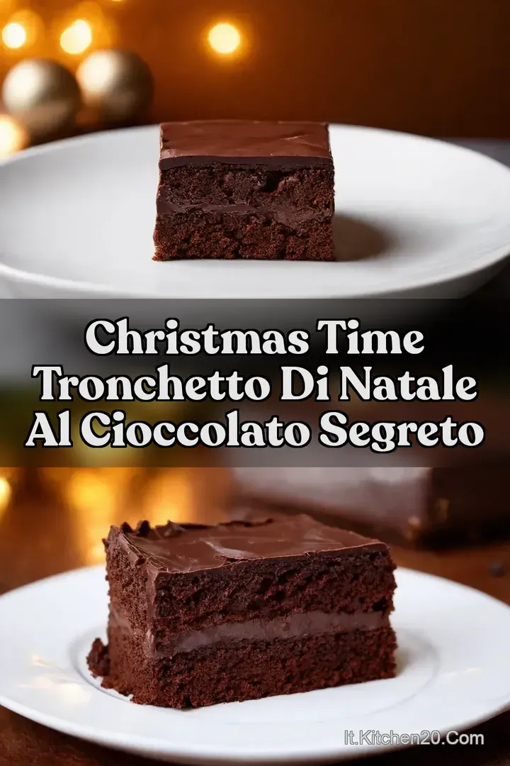 Christmas Time Tronchetto di Natale al Cioccolato Segreto