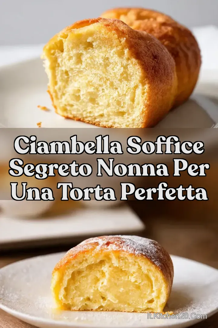 Ciambella Soffice Segreto Nonna per una Torta Perfetta