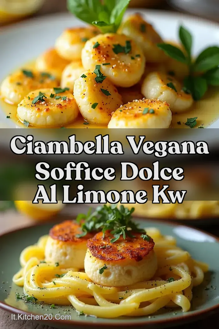 Ciambella Vegana Soffice Dolce al Limone kw