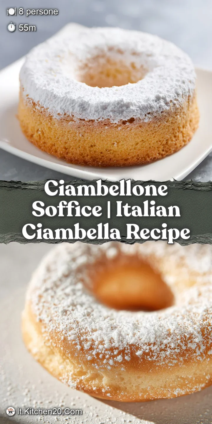 Dettaglio ravvicinato della texture soffice e porosa di un dolce dorato, con una pioggia di zucchero a velo fine.