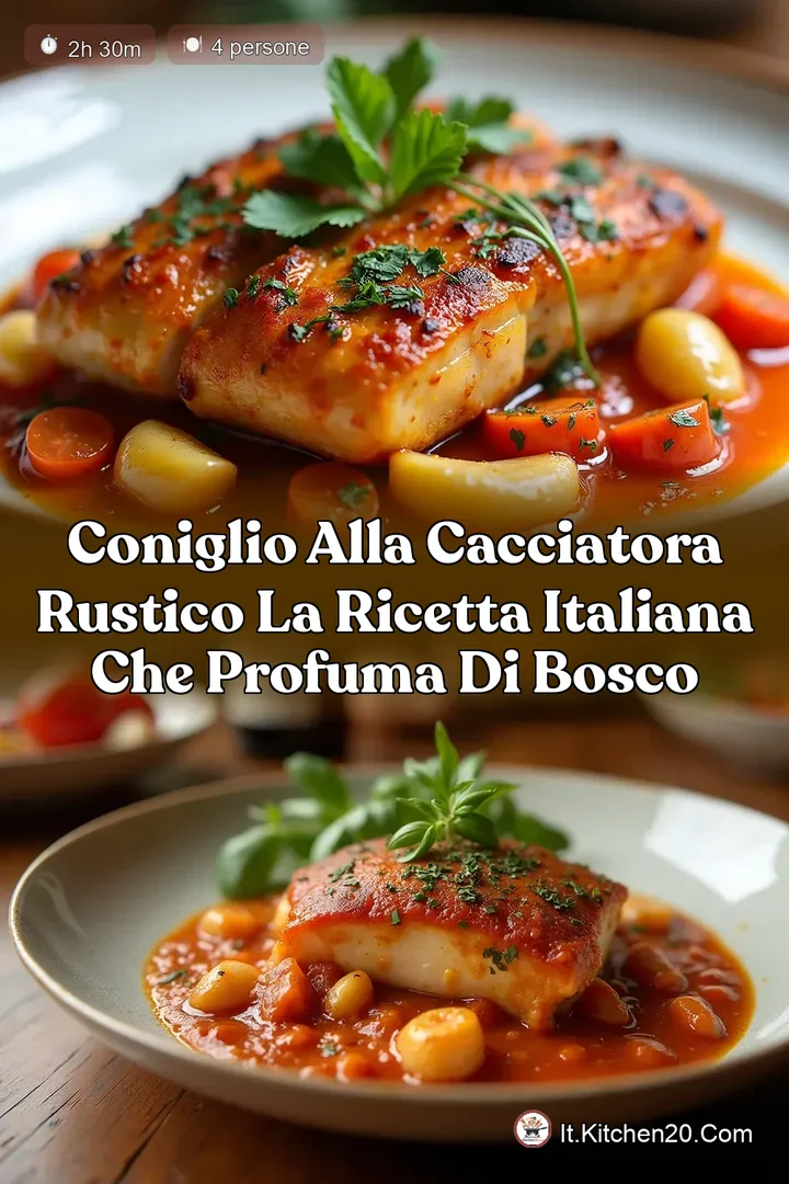 Coniglio alla Cacciatora Rustico La Ricetta Italiana che Profuma di Bosco