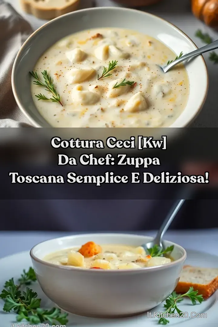 Cottura Ceci [kw] da Chef: Zuppa Toscana Semplice e Deliziosa!