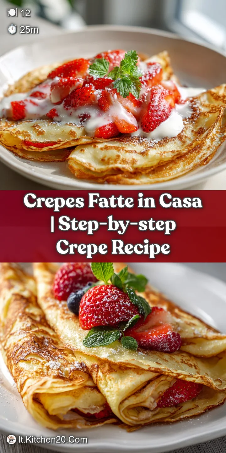 Close-up of a perfectly thin, slightly crisp crepe with a warm, inviting golden hue