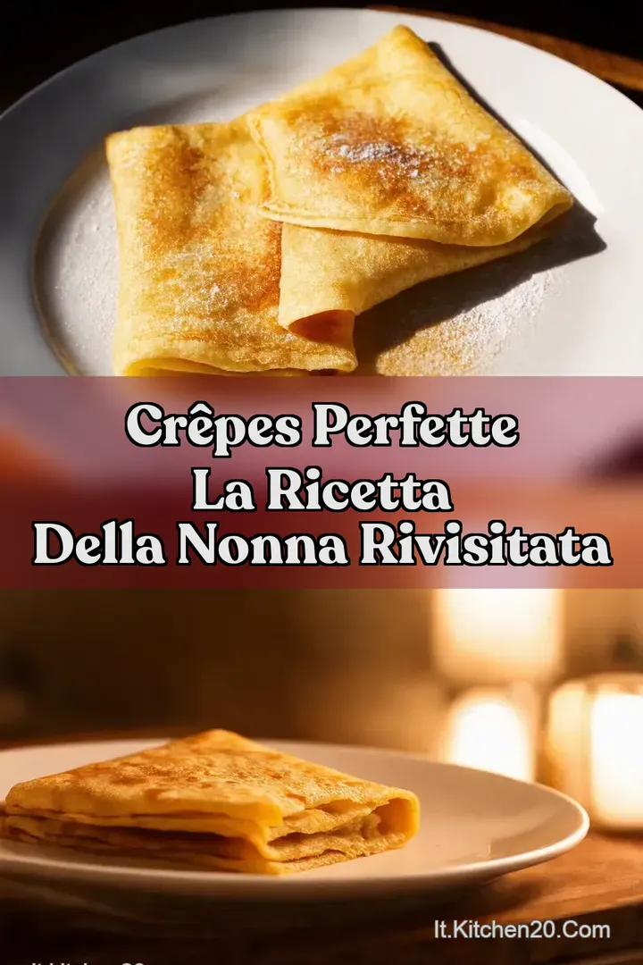 Cr&ecirc;pes Perfette La Ricetta della Nonna Rivisitata