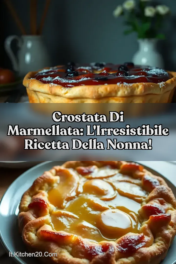 Crostata di Marmellata: L irresistibile Ricetta della Nonna!