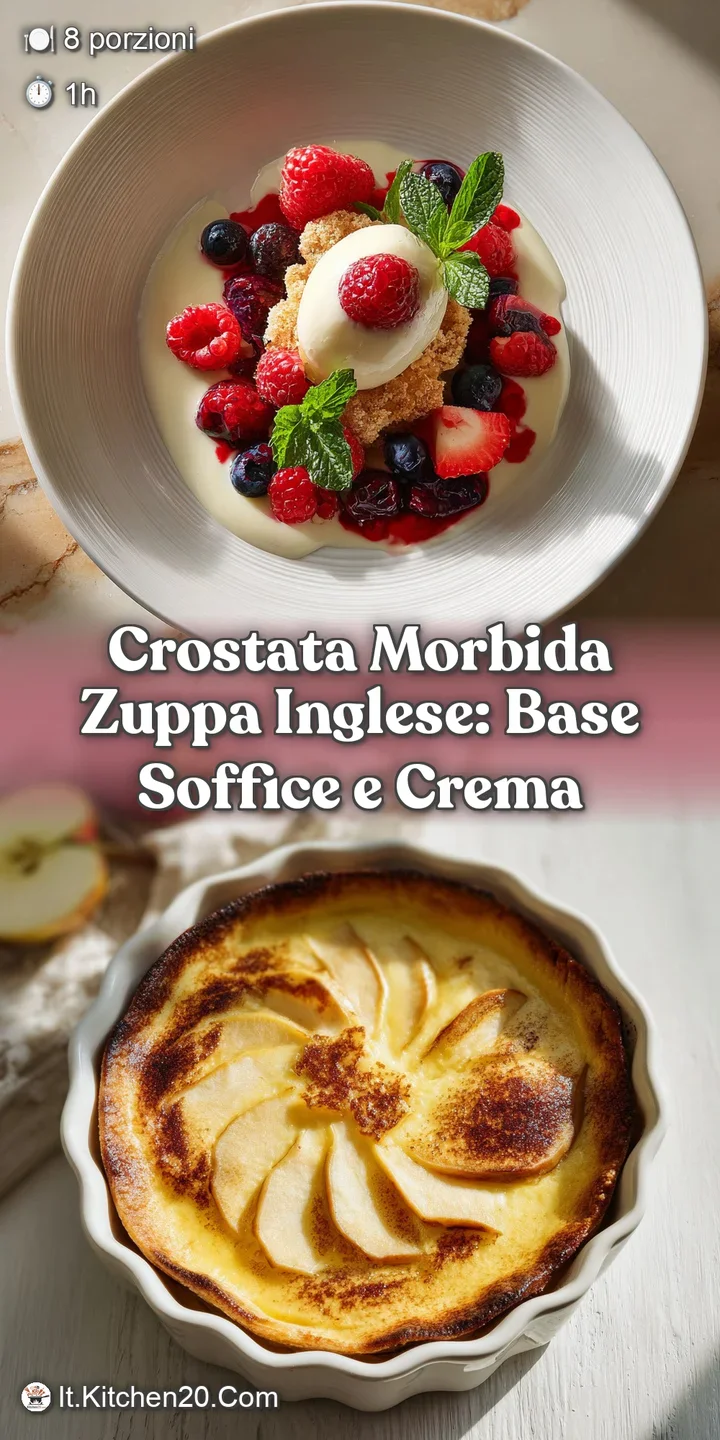 Close-up of Zuppa Inglese, creamy custard oozing between layers of sponge cake. A decadent, colorful Italian dessert.