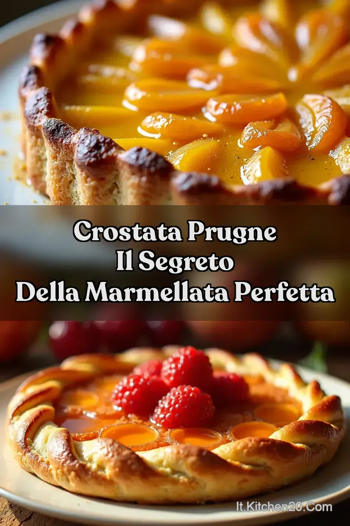 Crostata Prugne Il Segreto della Marmellata Perfetta