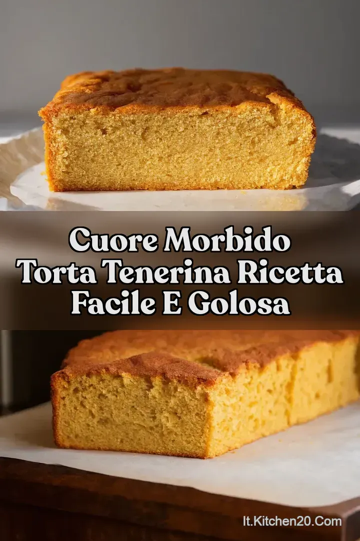 Cuore Morbido Torta Tenerina Ricetta Facile e Golosa